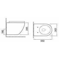 Товар: Унитаз SantiLine SL-5002MW подвесной с сиденьем Микролифт - фото 2 Унитаз SantiLine SL-5002MW подвесной с сиденьем Микролифт — фото 2, Унитазы