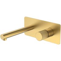 Смеситель для раковины Boheme Stick 125-MG.3 Золото матовое — фото 1, Смесители