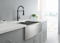 Смеситель для кухни Aquatek Европа Черный матовый арт-AQ1387MB — фото 3, Смесители для кухни