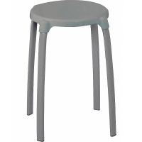 Табурет в ванную Ridder Max А1050117 Серый — фото 1, Сиденья