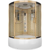 Душевая кабина Niagara Luxe 120x120 NG-7744G с гидромассажем — фото 1, Душевые кабины