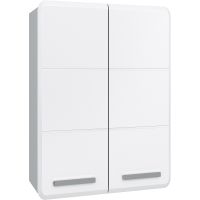 Подвесной шкаф Runo Эрика 60 00-00001131 Белый — фото 1, Шкафы для ванной