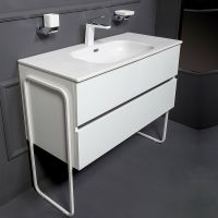 Товар: Тумба под раковину Boheme Armadi Art Vallessi 100 837-100-W подвесная White - фото 3 Тумба под раковину Boheme Armadi Art Vallessi 100 837-100-W подвесная White — фото 3, Мебель для ванной