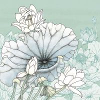 Товар: Фреска Ortograf Grafika Natura 31510 Фактура бархат FX Флизелин (2,7*2,7) Бирюзовый/Белый, Цветы/Абстракция - фото 2 Фреска Ortograf Grafika Natura 31510 Фактура бархат FX Флизелин (2,7*2,7) Бирюзовый/Белый, Цветы/Абстракция — фото 2, Фрески