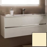 Тумба с раковиной SanVit Кубэ-2 90 kkube2090 в цвете Ral подвесная Желтый глянец — фото 1, Тумбы с раковиной