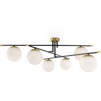 Потолочный светильник Maytoni Modern Nostalgia MOD048CL-06G Белый Золото матовое — фото 5, Светильники