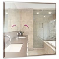 Зеркало Mixline Стиль Квадрат 53 525418 с фацетом — фото 1, Зеркала в ванную комнату