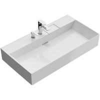 Раковина Kerama Marazzi Logica 90 LO.wb.90.2 Белая глянцевая — фото 3, Раковины