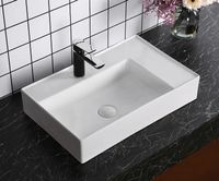 Раковина Ceruttispa 60 CR0017 9863 Белая — фото 2, Раковины накладные