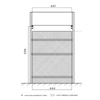 Товар: Тумба с раковиной 1MarKa Revo 50H У98621 Дуб сонома - фото 4 Тумба с раковиной 1MarKa Revo 50H У98621 Дуб сонома — фото 4, Тумбы с раковиной