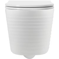 Унитаз Point Омега подвесной с сиденьем Микролифт арт-PN41902 — фото 3, Подвесные унитазы