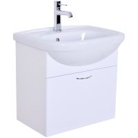 Товар: Тумба с раковиной Orange Лайт 45 LRA-45TUW+RA подвесная Белый глянец - фото 6 Тумба с раковиной Orange Лайт 45 LRA-45TUW+RA подвесная Белый глянец — фото 6, Тумбы с раковиной