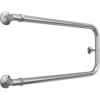 Водяной полотенцесушитель Terminus П-образный (1) 320x700 4620768881572 Хром, боковое подключение, G 1" НР — фото 1, Водяные полотенцесушители