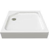 Акриловый поддон для душа Niagara Nova 100x100 NG-100-100Q RUS Белый — фото 1, Акриловые душевые поддоны