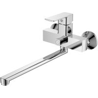 Смеситель для ванны Orange Plito M16-211cr универсальный Хром — фото 1, Смеситель для ванны