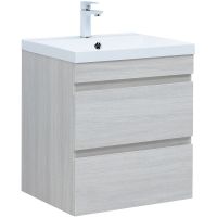 Тумба под раковину Aquanet Нота New 58 334203 подвесная Дуб холден — фото 1, Тумбы под раковину