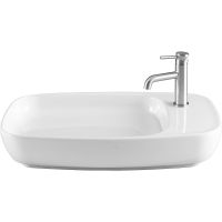 Раковина Allen Brau Liberty 2 70 4.32012.20 Белая — фото 2, Раковины