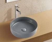 Товар: Раковина-чаша WeltWasser Elbach 3134 MDG 35 10000004516 Темно-серая матовая - фото 2 Раковина-чаша WeltWasser Elbach 3134 MDG 35 10000004516 Темно-серая матовая — фото 2, Раковины накладные