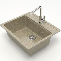 Товар: Кухонная мойка Bergg Z9 B009Q005 Песочная - фото 2 Кухонная мойка Bergg Z9 B009Q005 Песочная — фото 2, Кухонные мойки