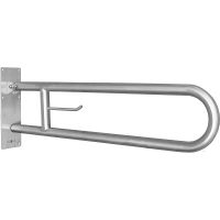 Поручень Nofer 15051.80.S Нержавеющая сталь матовая — фото 1, Поручни для ванной