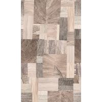 Панно Marburg Essentiell 34796 Винил на флизелине (1,59*2,7) Бежевый/Розовый/Серый, Геометрия/Листья/Под дерево — фото 1, Обои для стен
