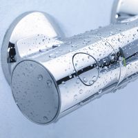 Смеситель для ванны Grohe Grohtherm 800 34576000 с термостатом Хром — фото 2, Смеситель для ванны