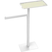 Напольная стойка Boheme 10952-MW Белая матовая — фото 1, Стойки - набор держателей