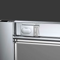 Душевая дверь Vincea Alpha 150 VDS-3AL150MT профиль Хром стекло текстурное — фото 5, Раздвижные душевые двери