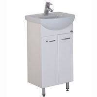 Тумба под раковину Onika Коралл 47 Белая — фото 1, Тумбы под раковину