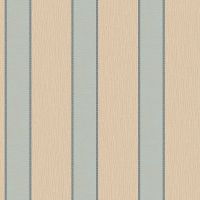 Обои Roberto Borzagi King 90116-7 Винил на флизелине (1,06*10) Голубой/Бежевый, Полоса — фото 1, Обои для стен