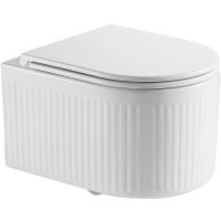 Унитаз Point Деметра подвесной с сиденьем Микролифт арт-PN41121 — фото 1, Подвесные унитазы