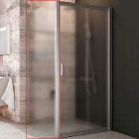 Душевая стенка Ravak Blix BLPS-80 9BH40U00ZG профиль Сатин стекло Grape — фото 1, Боковые стенки