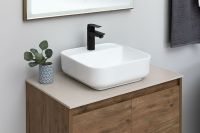 Смеситель для раковины Aquanet Static AF330-10B Черный матовый арт-261820 — фото 6, Смесители для раковины