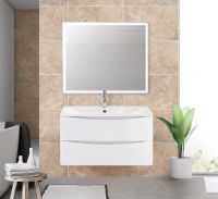Товар: Тумба под раковину BelBagno ACQUA-900-2C-SO-BL подвесная Bianco Lucido - фото 3 Тумба под раковину BelBagno ACQUA-900-2C-SO-BL подвесная Bianco Lucido — фото 3, Тумбы под раковину