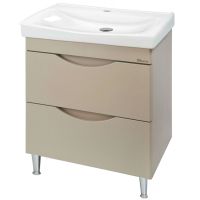 Тумба под раковину Bellezza Санриса 60 4630109660452 Капучино — фото 1, Мебель для ванной