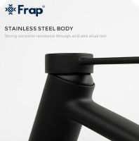 Товар: Смеситель для раковины Frap H67-6 F1067-6 Черный матовый - фото 7 Смеситель для раковины Frap H67-6 F1067-6 Черный матовый — фото 7, Смесители