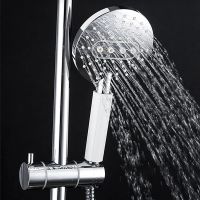 Душевая система Frap H49 F2449 Белая Хром — фото 7, Душевые стойки