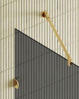 Товар: Душевая перегородка Maybah Glass MGD-276-3 990x1950 коннектор стена-стекло Золото стекло графитовое - фото 7 Душевая перегородка Maybah Glass MGD-276-3 990x1950 коннектор стена-стекло Золото стекло графитовое — фото 7, Душевые перегородки