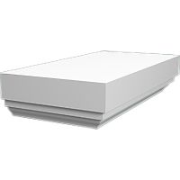 Полукрышка Европласт 4.73.211 110x45x220 мм — фото 1, Фасадный декор