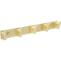 Вешалка для полотенец Fixsen Trend Gold FX-99005-5 Золото-сатин — фото 1, Крючки для полотенец