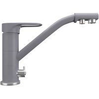 Смеситель для кухни Ulgran Quartz UQ-010-05 Бетон — фото 1, Смесители