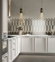 Керамический декор Kerama Marazzi Бикуш грань глянцевый TOC003 9,8х9,8 см — фото 4, Керамическая плитка