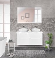 Тумба под раковину BelBagno Etna-H60 60 ETNA-H60-600-2C-SO-BL-P подвесная Bianco Lucido — фото 25, Тумбы под раковину