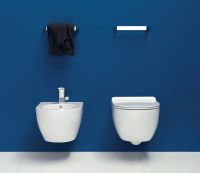 Товар: Унитаз Flaminia App AP118G подвесной Белый без сиденья - фото 3 Унитаз Flaminia App AP118G подвесной Белый без сиденья — фото 3, Унитазы