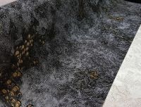 Обои Wiganford by Solo Hampton DTT2140 Винил на флизелине (1,06*10,05) Черный/Золото, Мрамор/Штукатурка — фото 3, Обои для стен