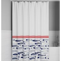 Штора для ванны Iddis Base 180х200 BO04P18i11 Белая — фото 1, Аксессуары для туалета