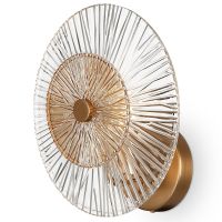 Товар: Настенный светильник Maytoni Modern Aster MOD007WL-01G Прозрачный Золото - фото 1 Настенный светильник Maytoni Modern Aster MOD007WL-01G Прозрачный Золото — фото 1, Бра