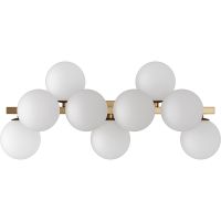 Настенный светильник Maytoni Modern Dallas MOD547WL-09BS Белый Золото — фото 1, Светильники