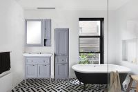 Товар: Подвесной шкаф ASB-Woodline Гранда 24 11485 Grigio - фото 6 Подвесной шкаф ASB-Woodline Гранда 24 11485 Grigio — фото 6, Мебель для ванной