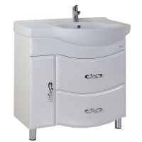 Тумба под раковину Onika Вальс 82 Белая — фото 1, Тумбы под раковину